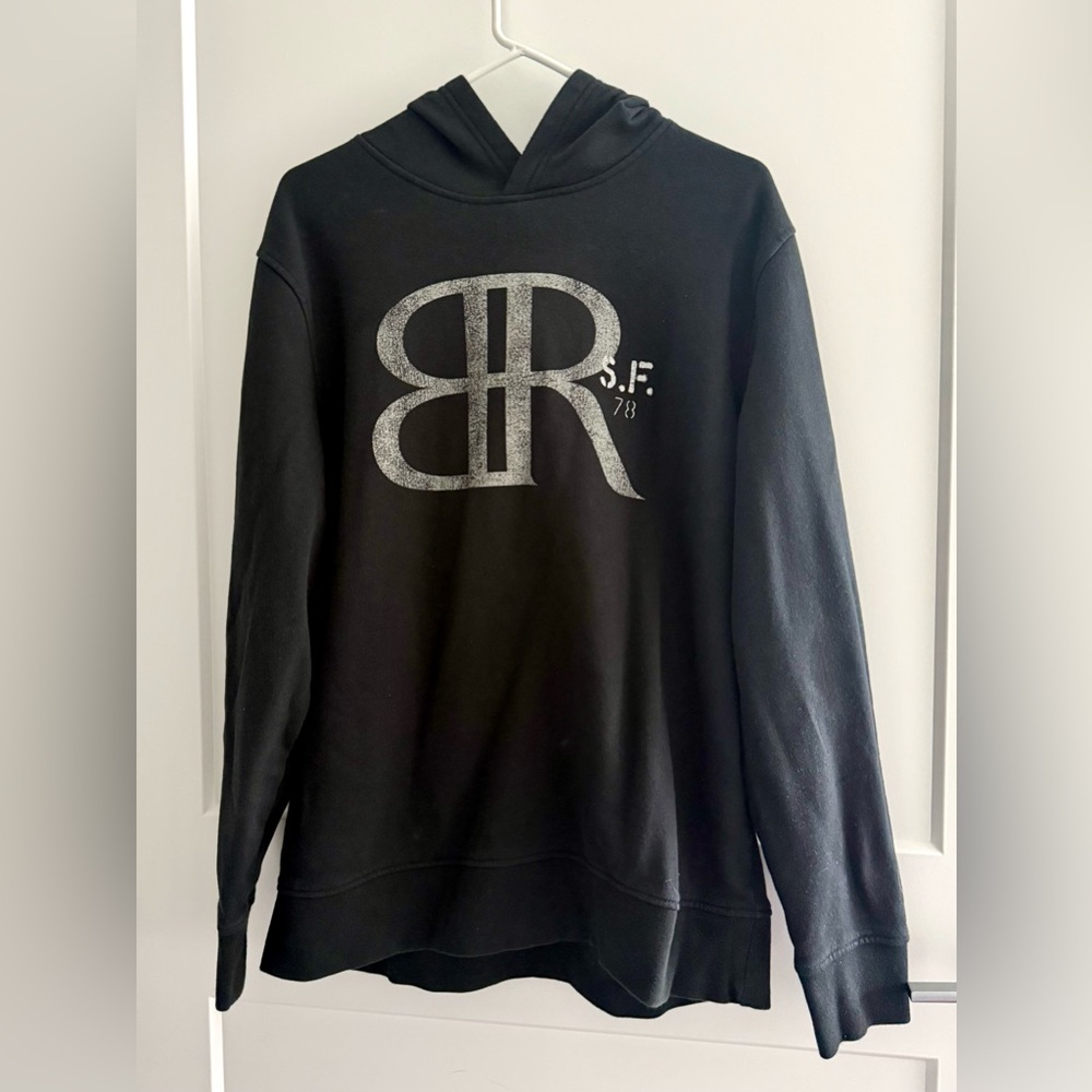 Banana Republic Black Graphic Men's Hoodie